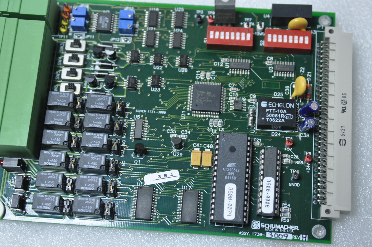 SCHUMACHER ASSY1730-3009 REV.H CONTROLLER BOARD