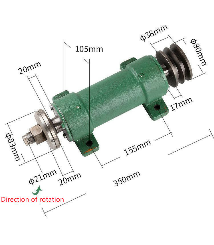 new 206 Woodworking Saw Machine Shaft Assembly Spindle Wood Machinery Fittings