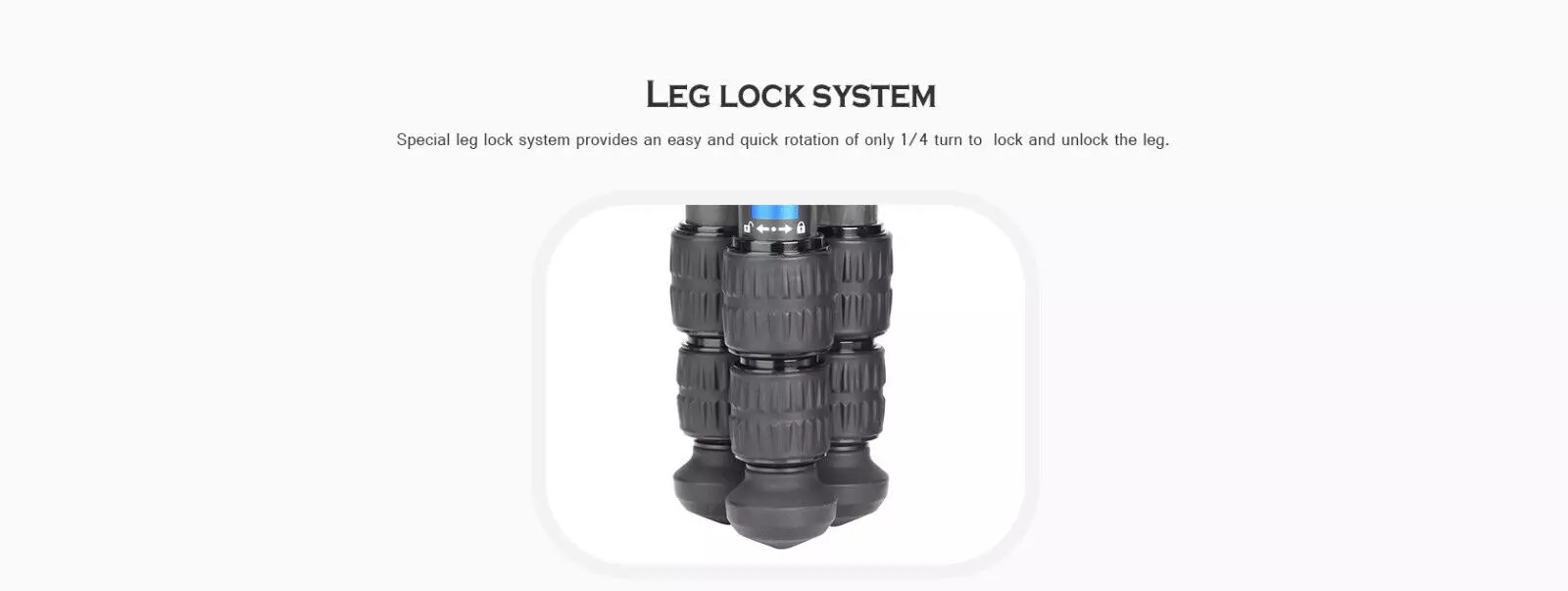 Leofoto LS-223C X Version Table-Top/Mini Tripod Carbon Fiber for Camera w case