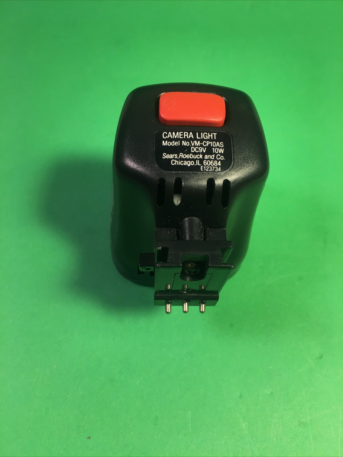 Genuine SEARS Camcorder VM CP10AS Camera Light E123734 Clean