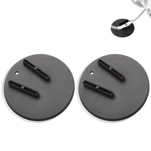 Jiffy Stand Coasters, Kickstand Pad for Harley all motorcycles w/side stand