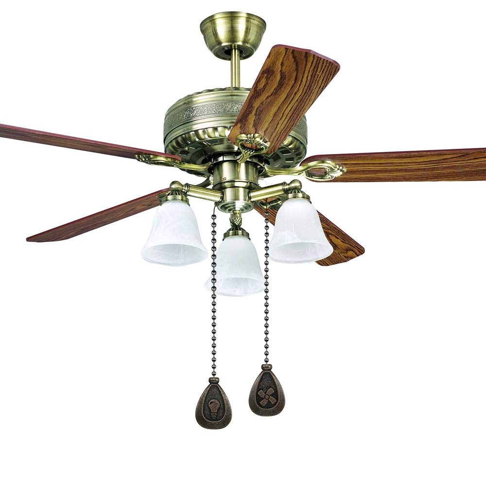 Dotlite Bronze Ceiling Fan Pull Chain Set, Decorative 12, 4 Pack