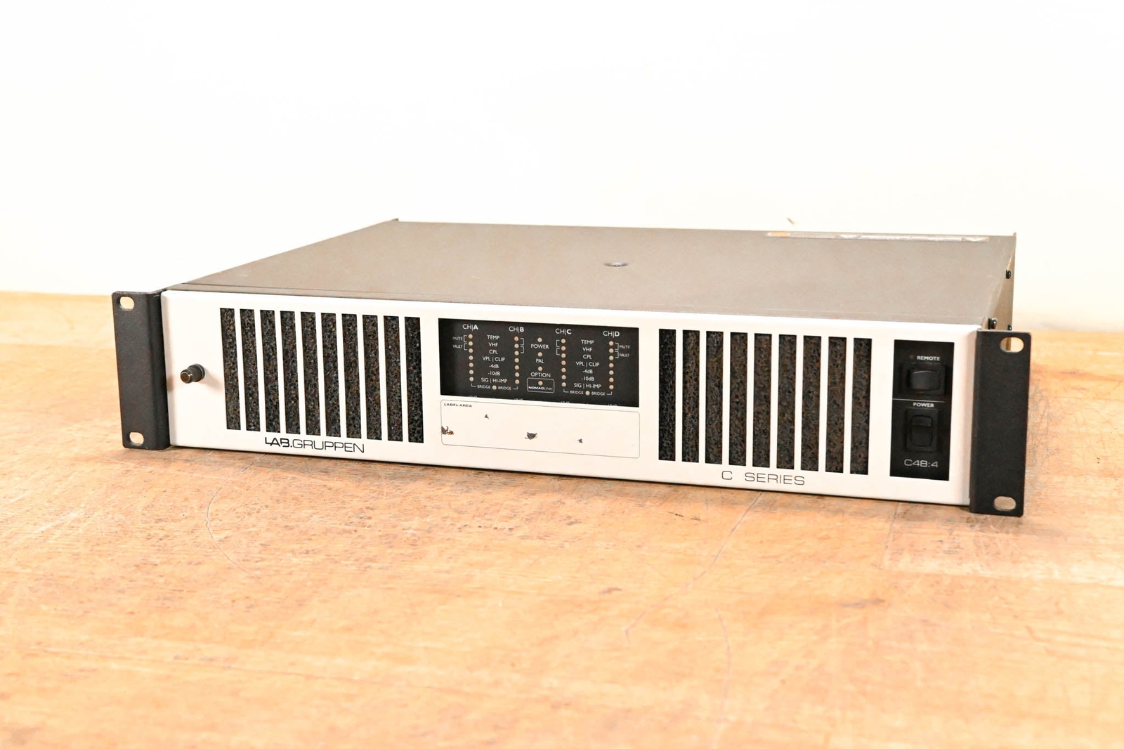 Lab Gruppen C 48:4 4800W 4-Channel Power Amplifier CG01H1R
