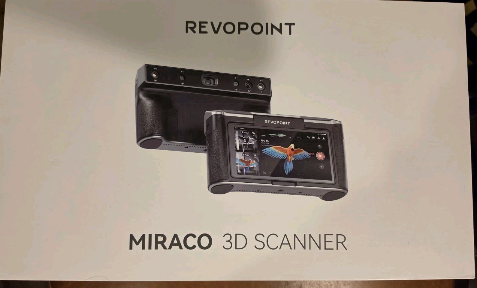 Revopoint MIRACO Plus 3D Scanner Handheld All-in-one 0.02mm 20Fps 32GB RAM
