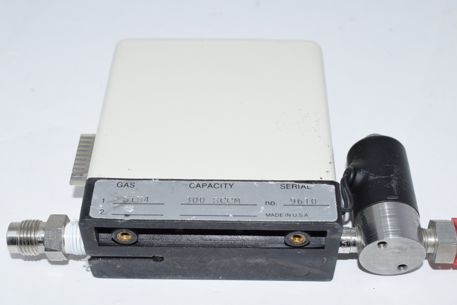 Precision Flow Devices Mass Flow Controller, SiH4 Gas 300 SCCM