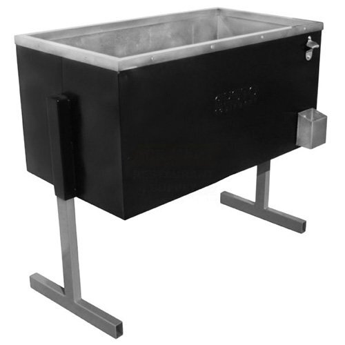Value Series Black Steel Ice Chest
