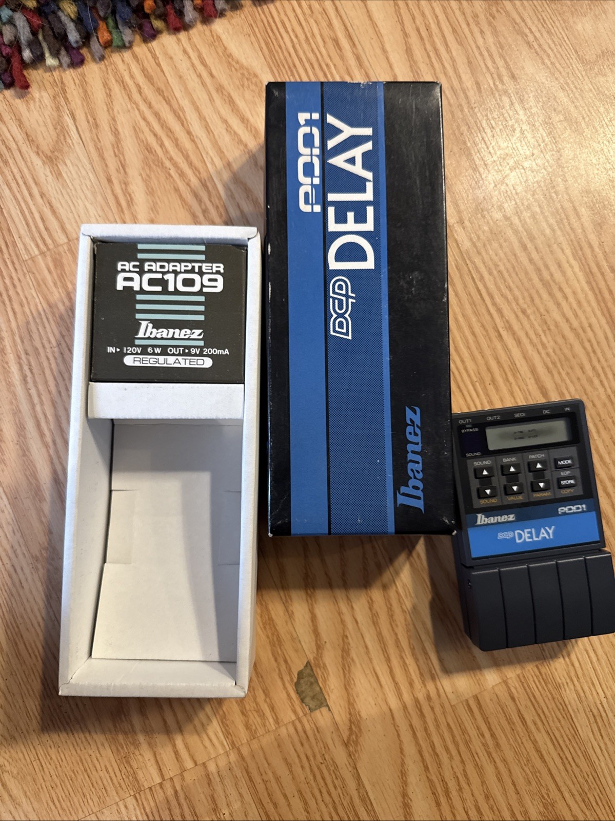 Ibanez PDD1 Delay mit Netzteil, top
