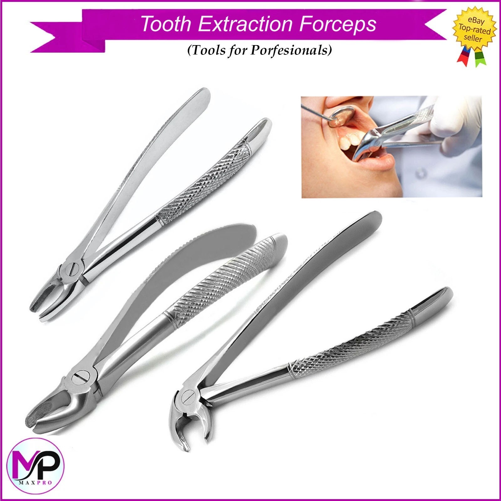 Pediatric Dental Extraction Forceps – Incisors & Canine Tooth Extracting Forceps