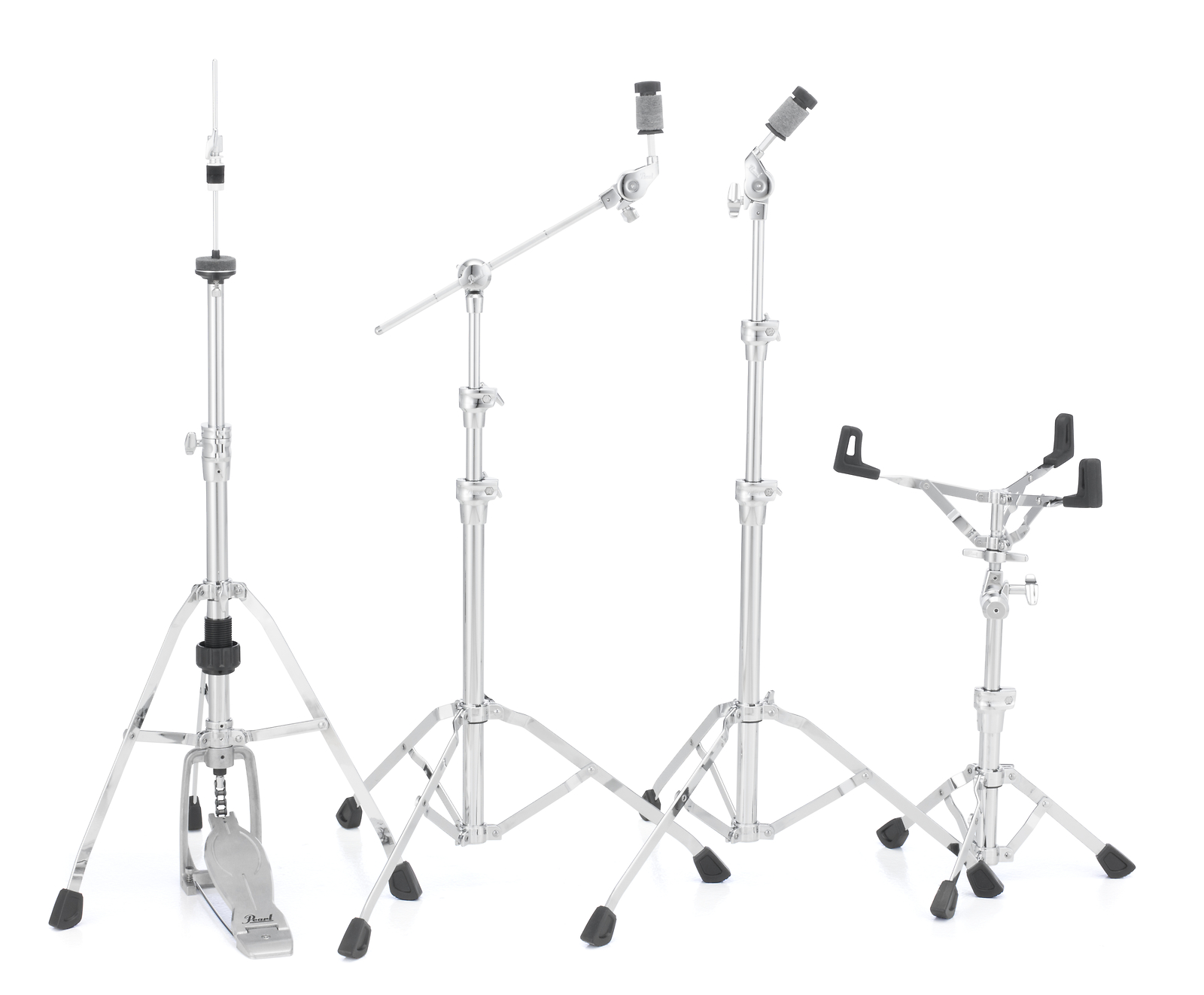 Pearl 930S Single Braced Drum Hardware Hi-Hat, 2 Cymbal Stands, Snare Stands NEW