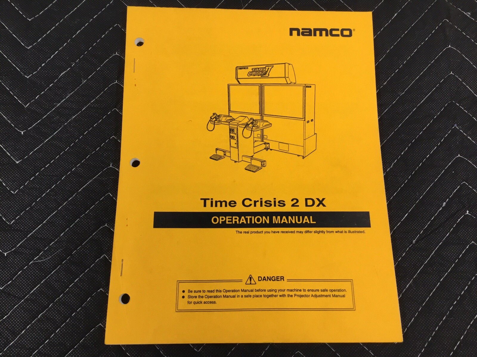 Namco Time Crisis 2 DX Arcade Machine Operation Manual Schematics