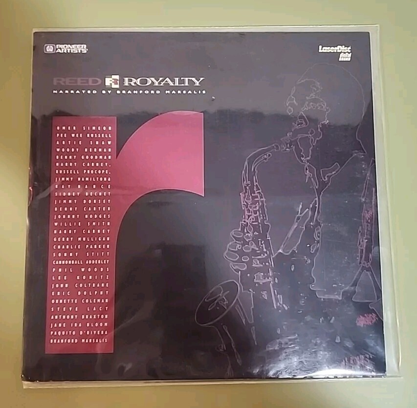 REED ROYALTY  Jazz  Alto SAX to CLARINET  by Branford Marsalis  Music  Laserdisc