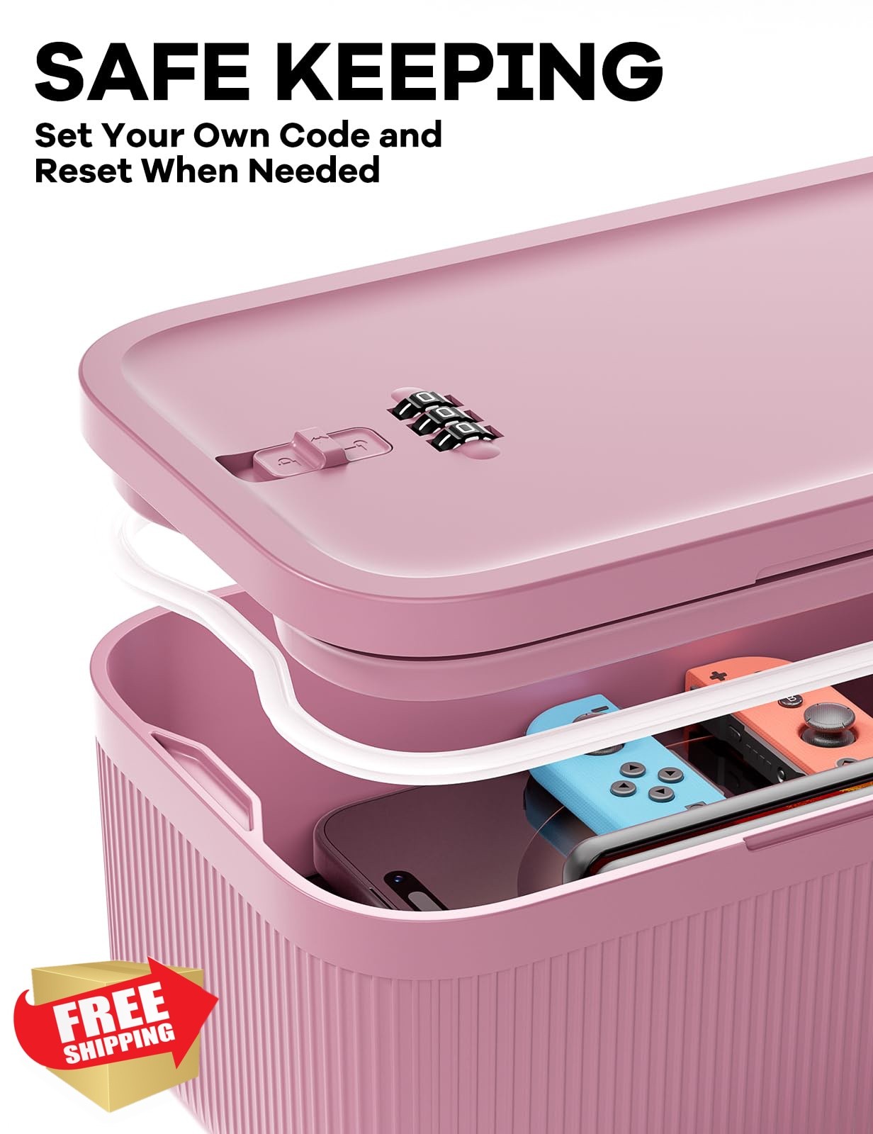 biliitim Lock Box Pink