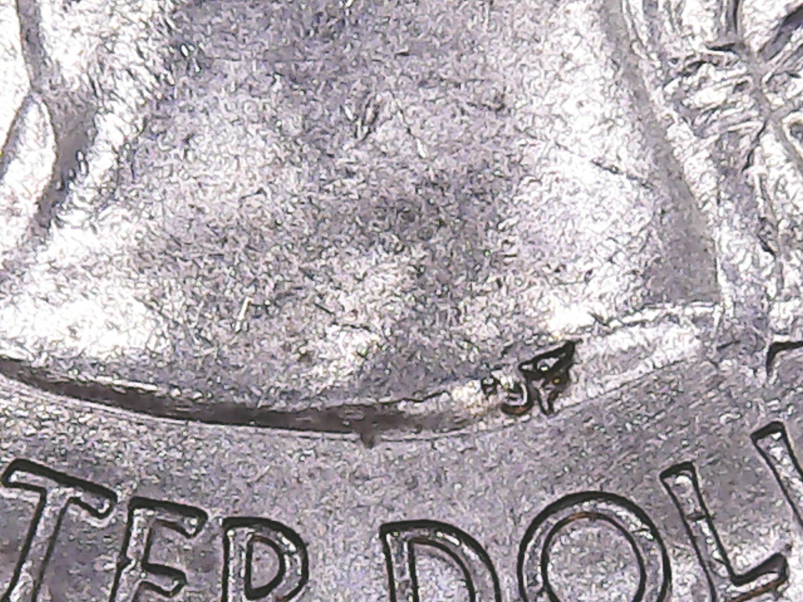 2017-P Frederick Douglass ATB Quarter WDDR-012 + Multiple Die Chips.