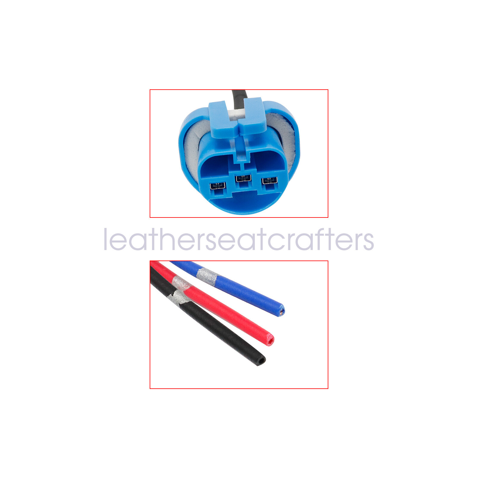 2PCS Wire Pigtail Female P 9007 HB5 Head Light Connector Adapter Harness Socket