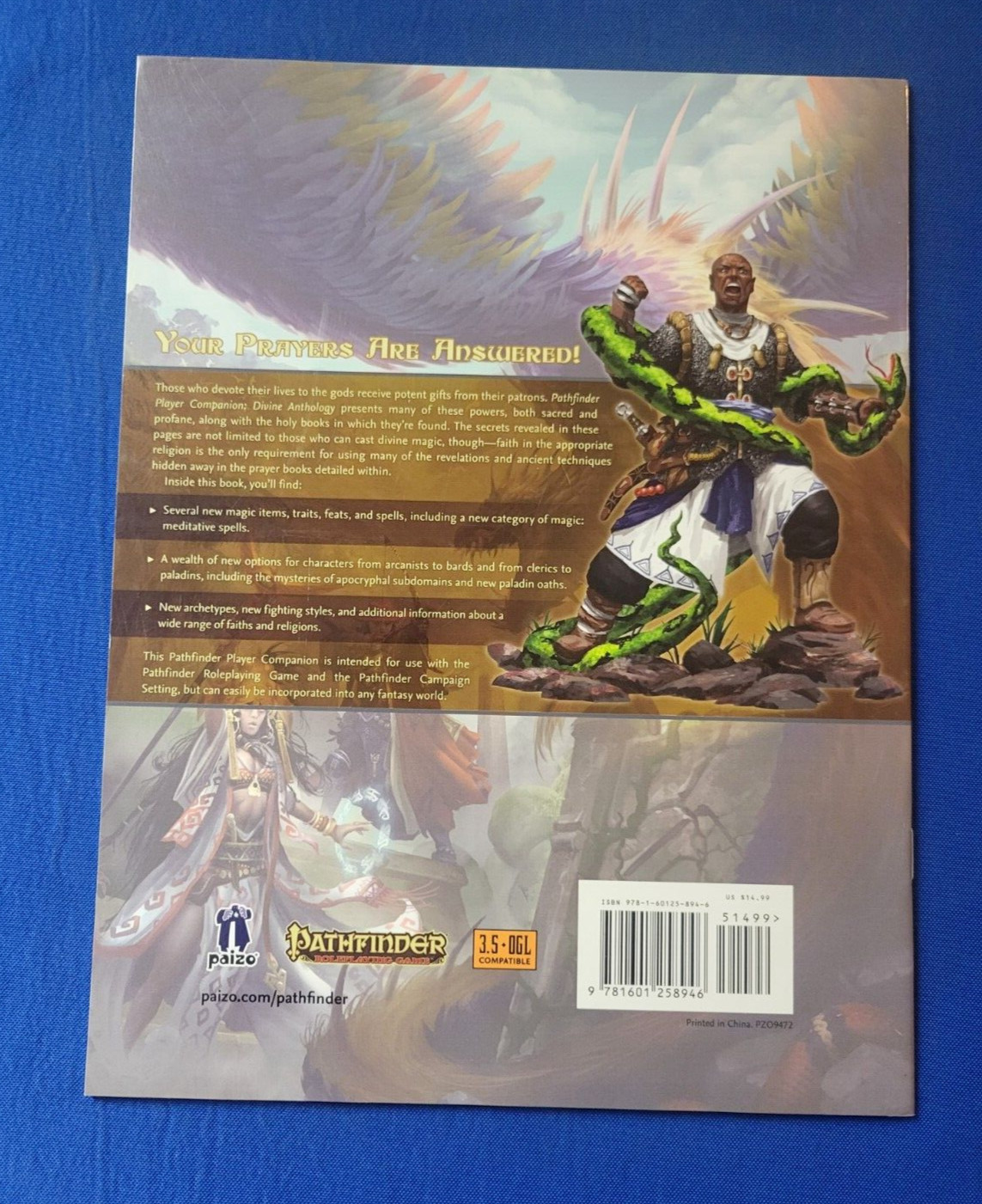 Divine Anthology - Pathfinder Player Companion