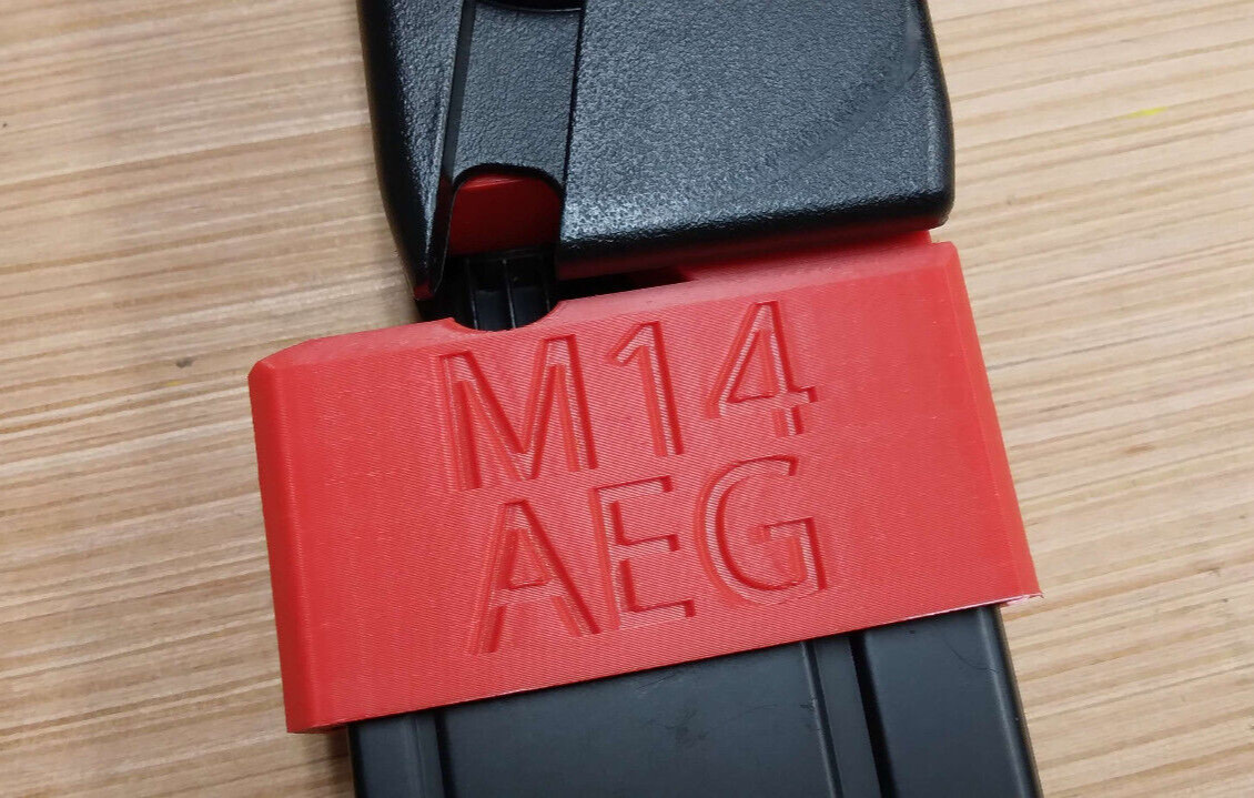 TM/CYMA M14 AEG Airsoft Odin Speedloader Adapter (Red)
