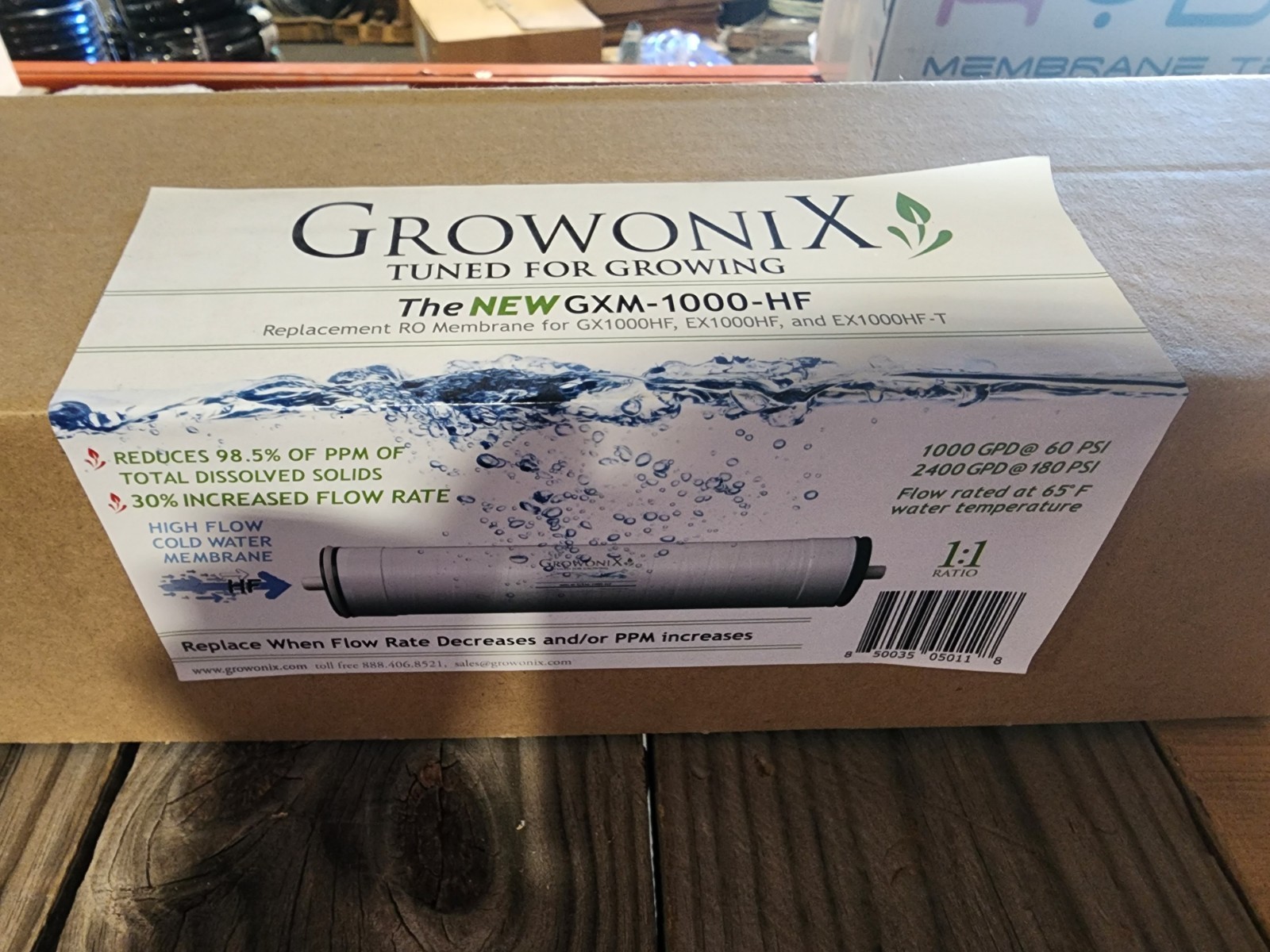 GrowoniX High Flow Industrial Replacement Membrane GXM1000HF