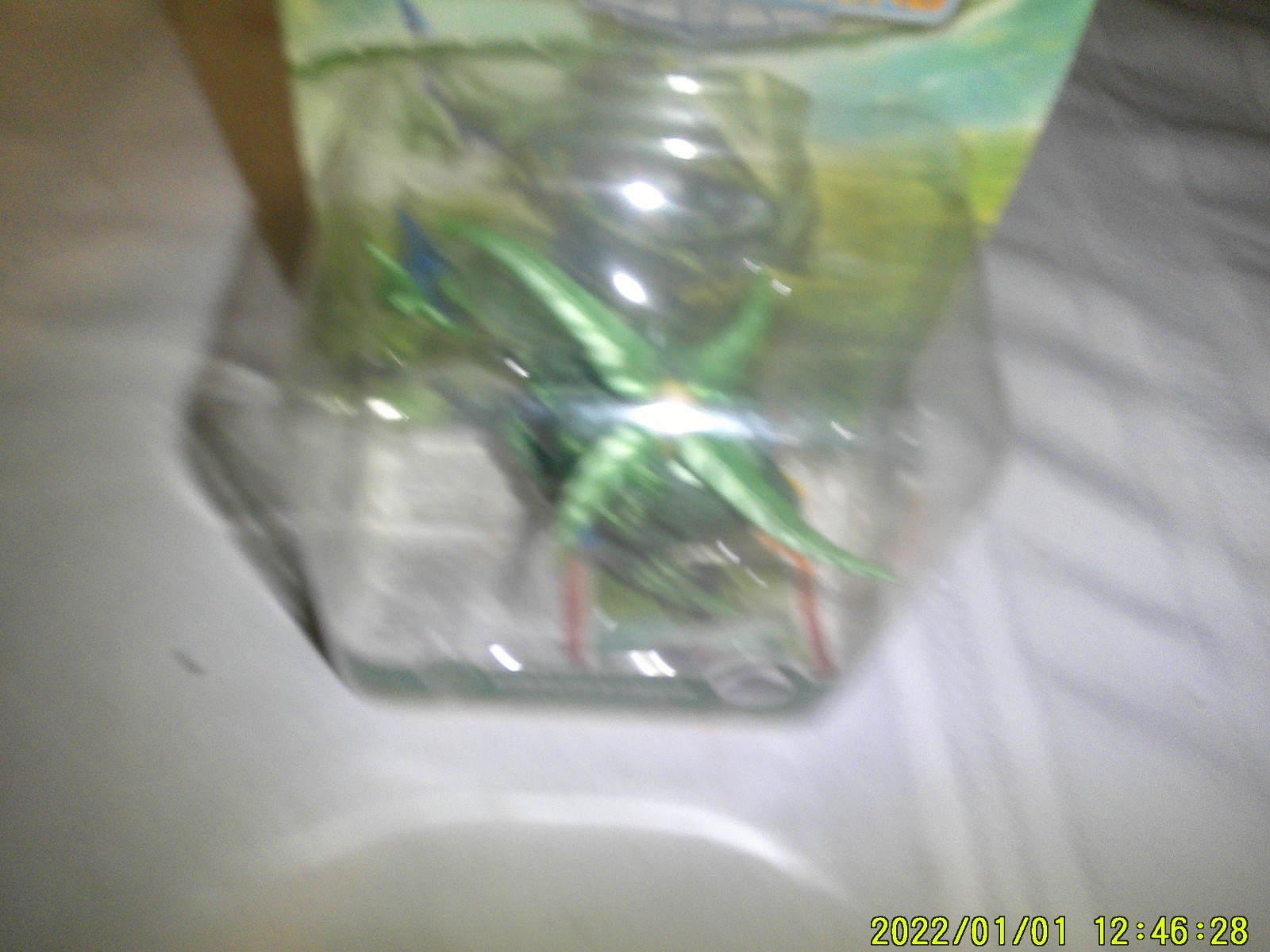 SKYLANDERS SUPERCHARGERS STEALTH STINGER FIGURE ON CARD