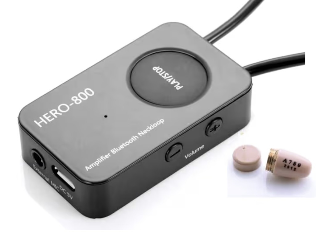 EDIMAEG HERO-800 Bluetooth Neckloop Amplifier 45-100dB T-Coil