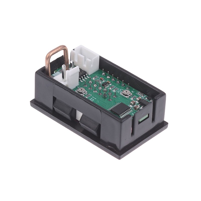 4 Digit 5 Wire Mini Digital Voltmeter Ammeter DC 100V 10A Voltmeter Ammeter