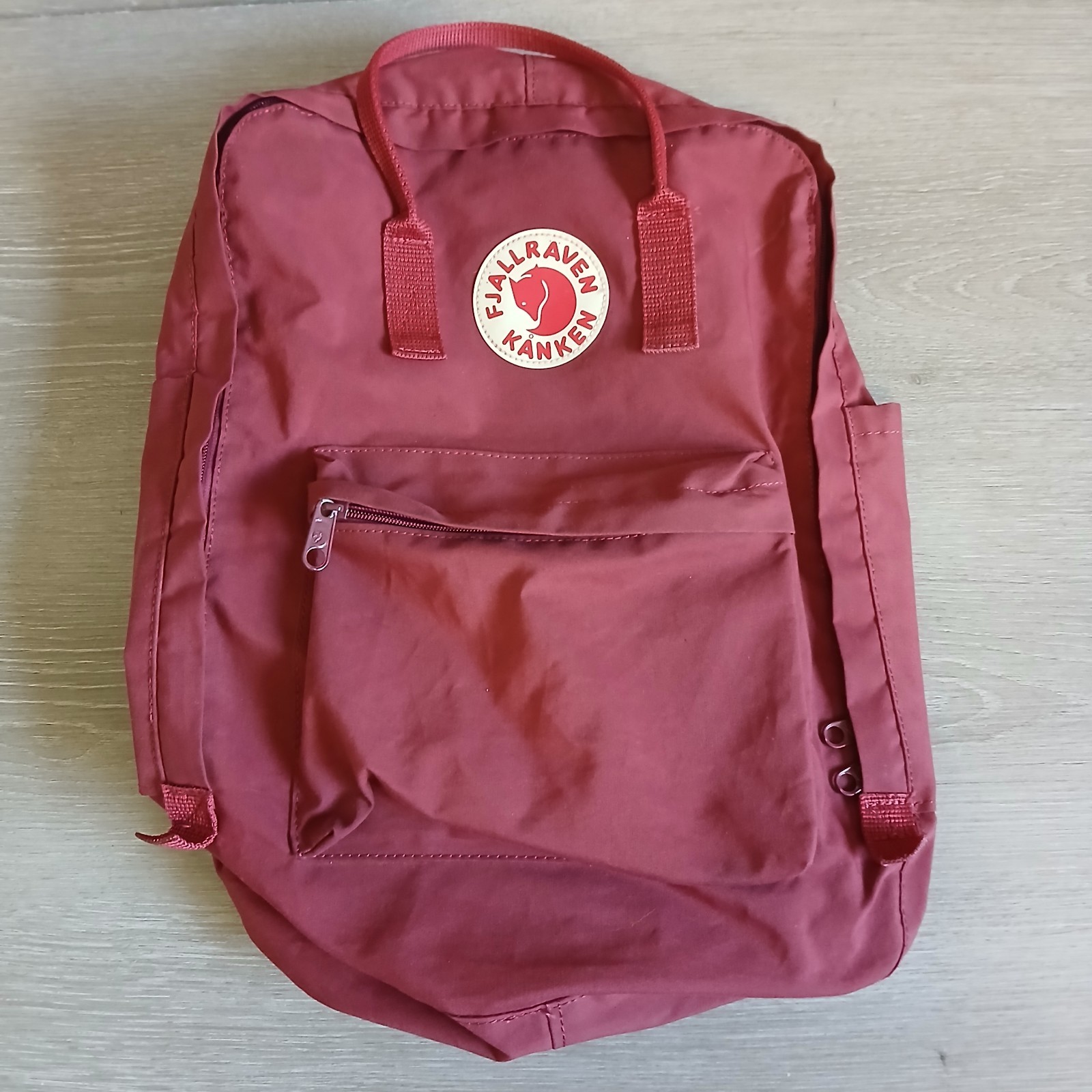 Authentic Fjällräven Kånken Backpack Model 23510 Ox Red Classic Daypack