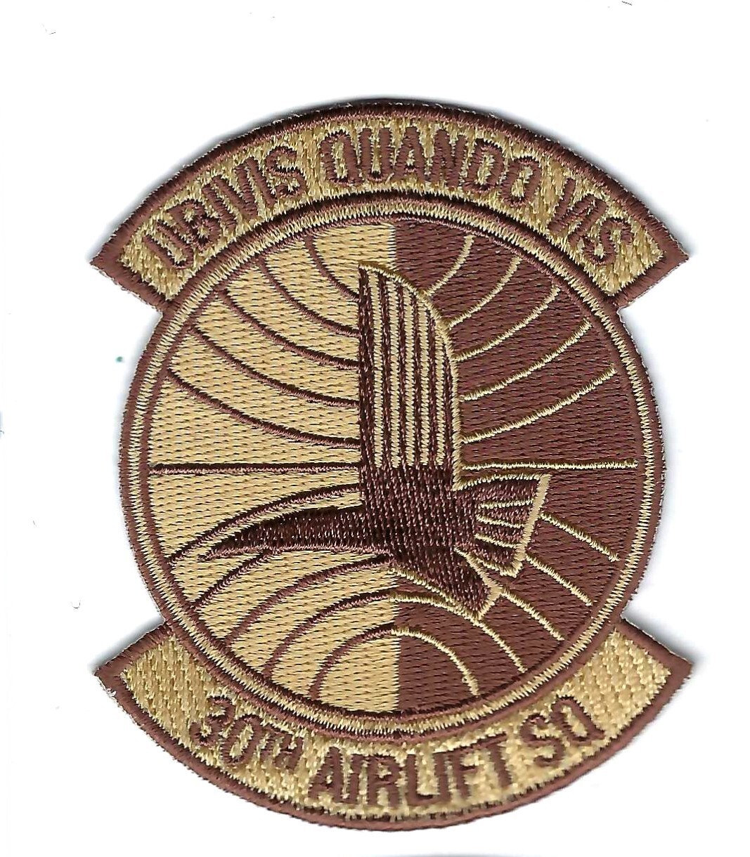 PATCH USAF 30TH AS AIRLIFT SQ  DESERT  McGUIRE AFB            AS-15