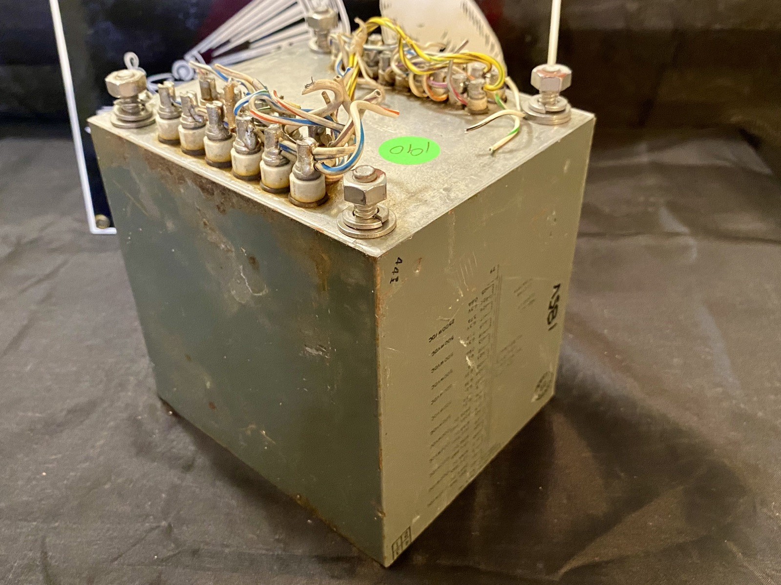 Original antique audiophile transformer made in USA #0190