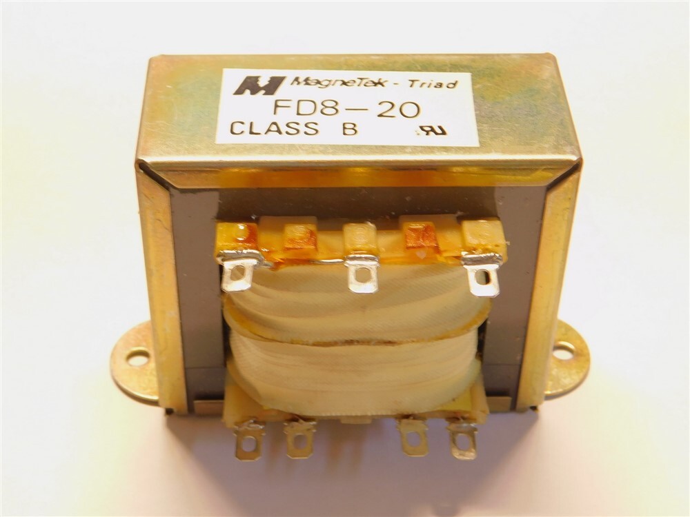 Magnetek-Triad FD8-20 Quick Pack Pri. 230/115VAC Sec. 20VCT @ 5A Pwr Transformer
