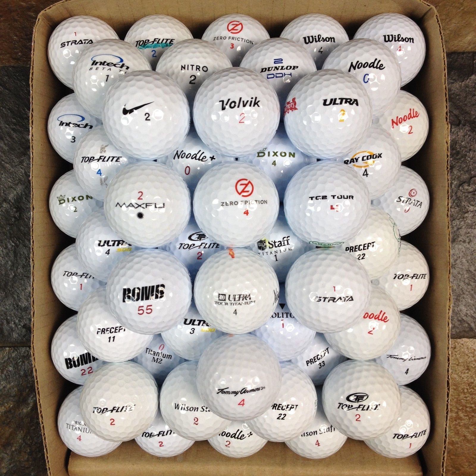 Used Golf Balls Assorted Brands AA-AAAAA Choose Brand and Condition