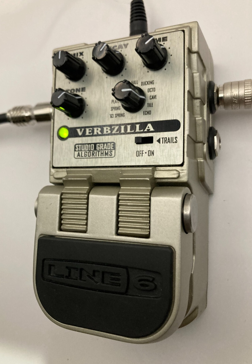 Line 6 ToneCore Verbzilla Reverb Guitar Effect Pedal Tested Working