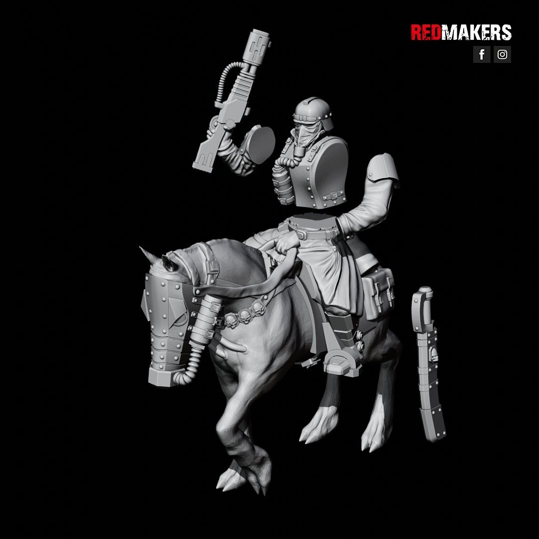 DEATH DIVISION CAVALRY MELTGUN SET (5U)