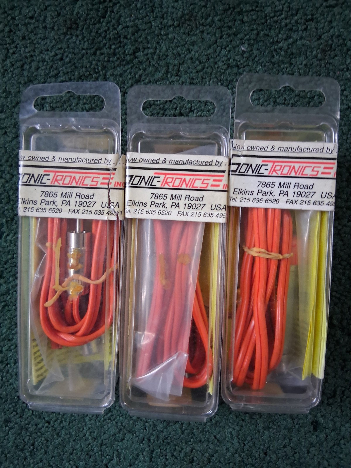 new in package sonic tronics glow plug heater with 36 inch cord for flight box.