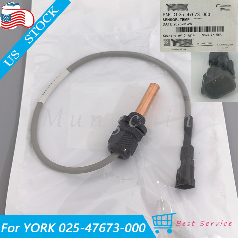 NEW For York 025-47673-000  Air Temperature Sensor 3K 3000 Ohms
