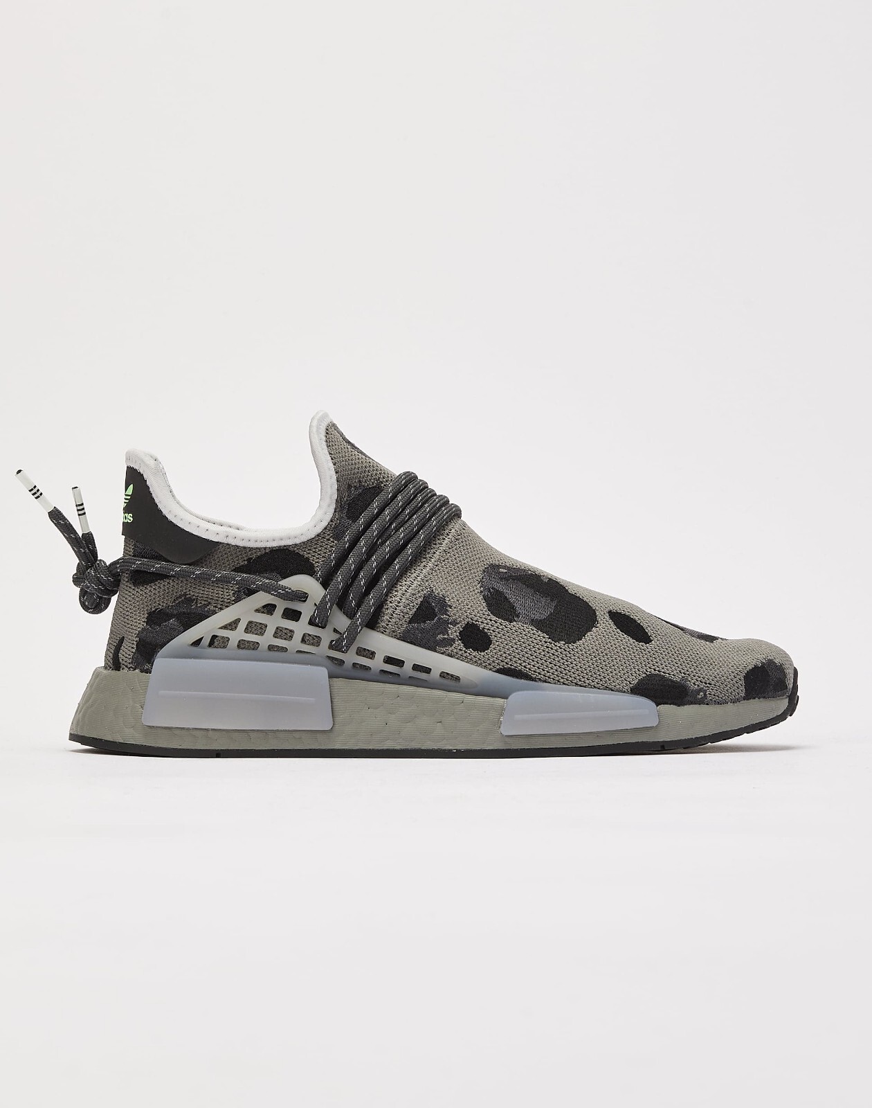 Adidas HU NMD Human Race x Pharrell Animal Print Ash Mens Size 8 New ID1531