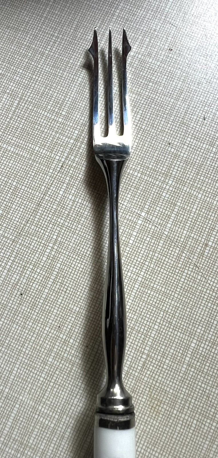 Stainless Steel Polka Dot Fork Sheffield England 8.5”
