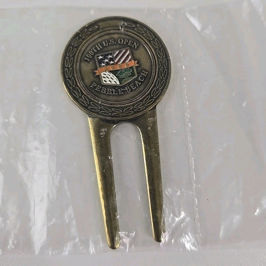 100th US Open Pebble Beach Divot Tool - Year 2000 Tiger Woods