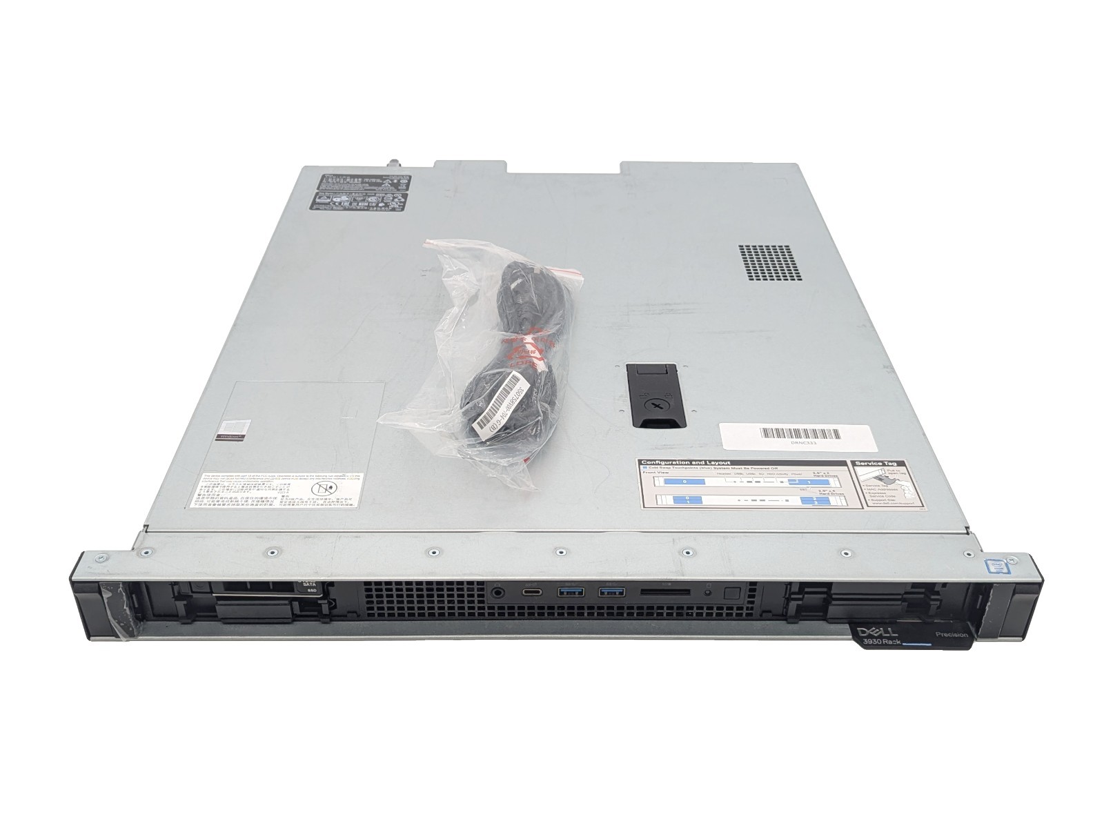 Dell Precision 3930 Rack - Xeon E-2124 8GB RAM NVIDIA Quadro P400 No OS/SSD