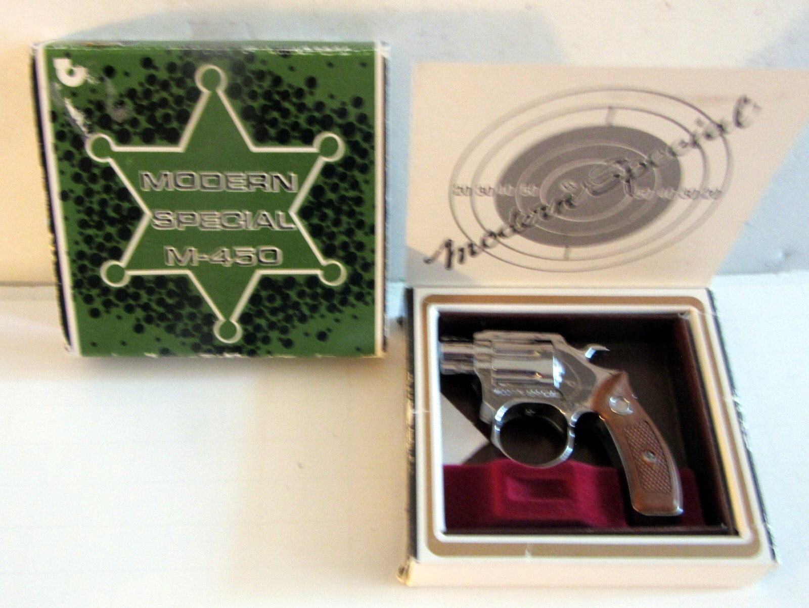 Modern Special M-450 Piezo Electric Gas Lighter, .38 Revolver