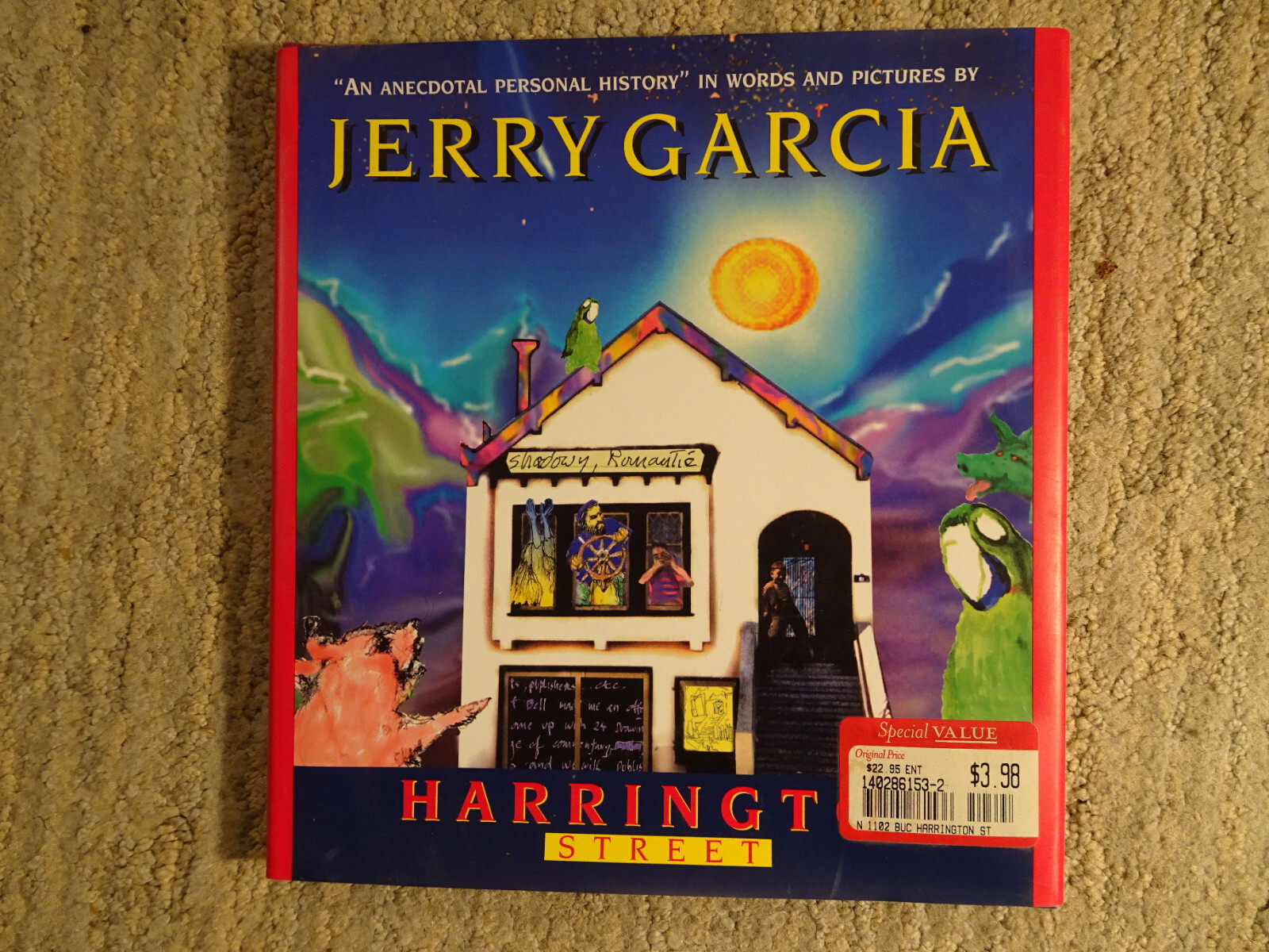 Harrington Street book by Jerry Garcia - New, hardcover