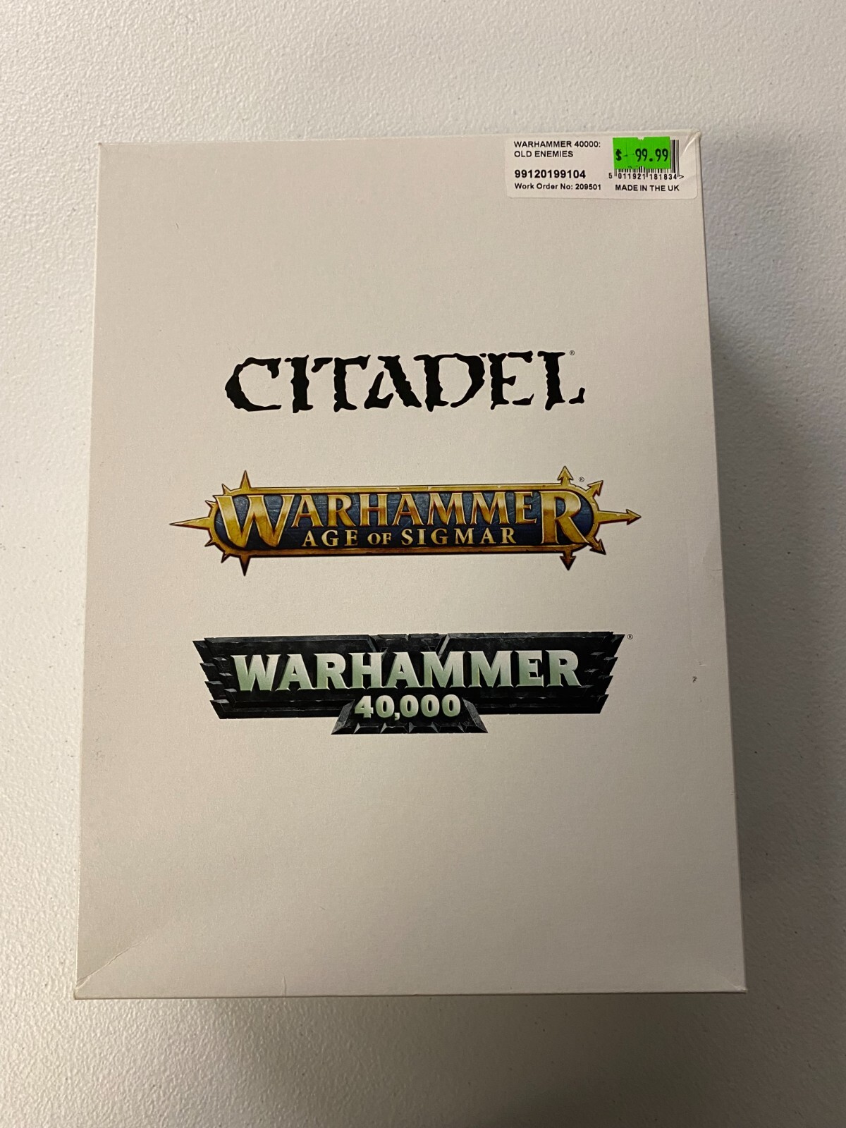 WARHAMMER 40000 OLD ENEMINES BOX SET 40K MINIATURES CITADEL MJ