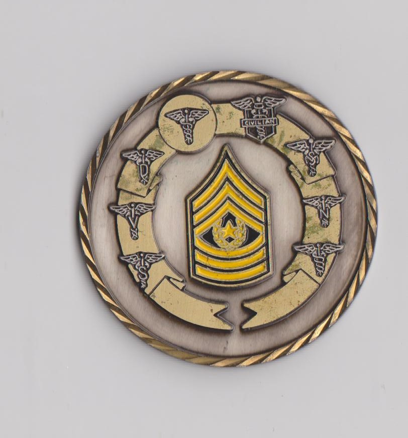 U.S ARMY MEDICAL COMMAND 2 INCH DIA