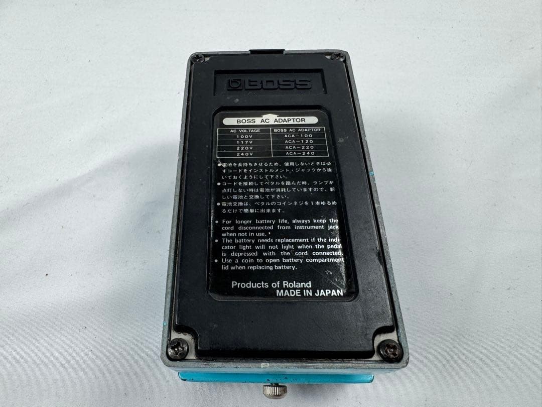 BOSS chorus effector CE-2 silver screw