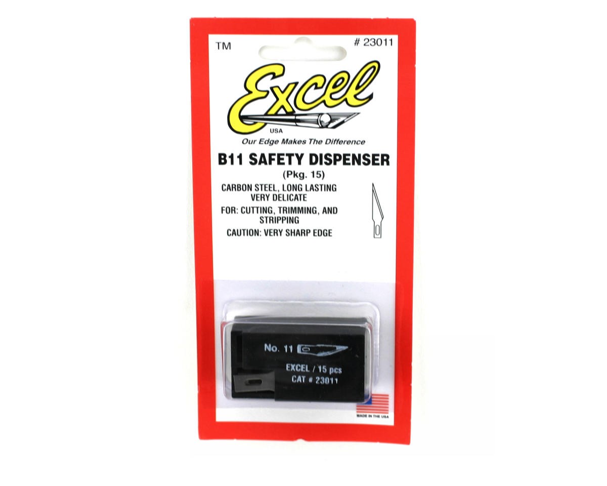 Excel #11 Double Honed Replacement Blades (15) [EXL23011]