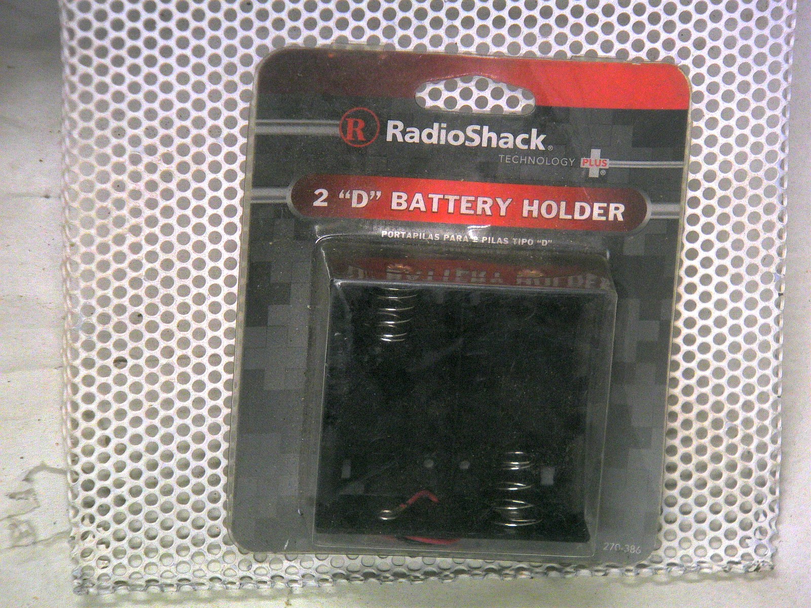 RadioShack 2 D Battery Holder 270-0386