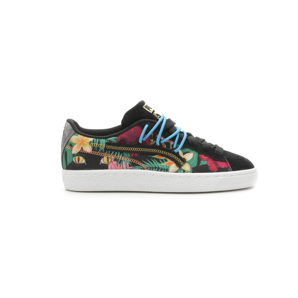 PUMA Suede Papered Floral Slip On  Womens Size 7 M Sneakers Casual Shoes 3877070