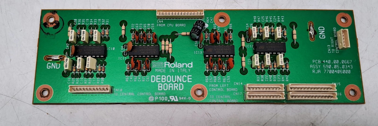 ROLAND Em2000 Debounce Board