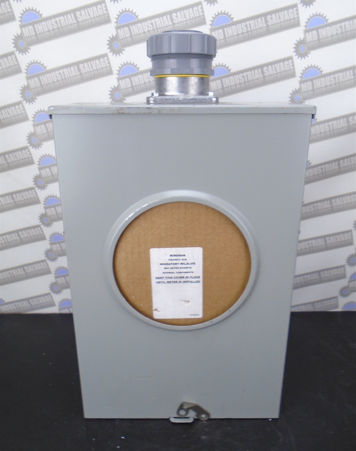 DURHAM - 200A - 600V, 1 PH, 4 JAW - METER SOCKET - MTT83395C-VP02 - NEW w/MODS