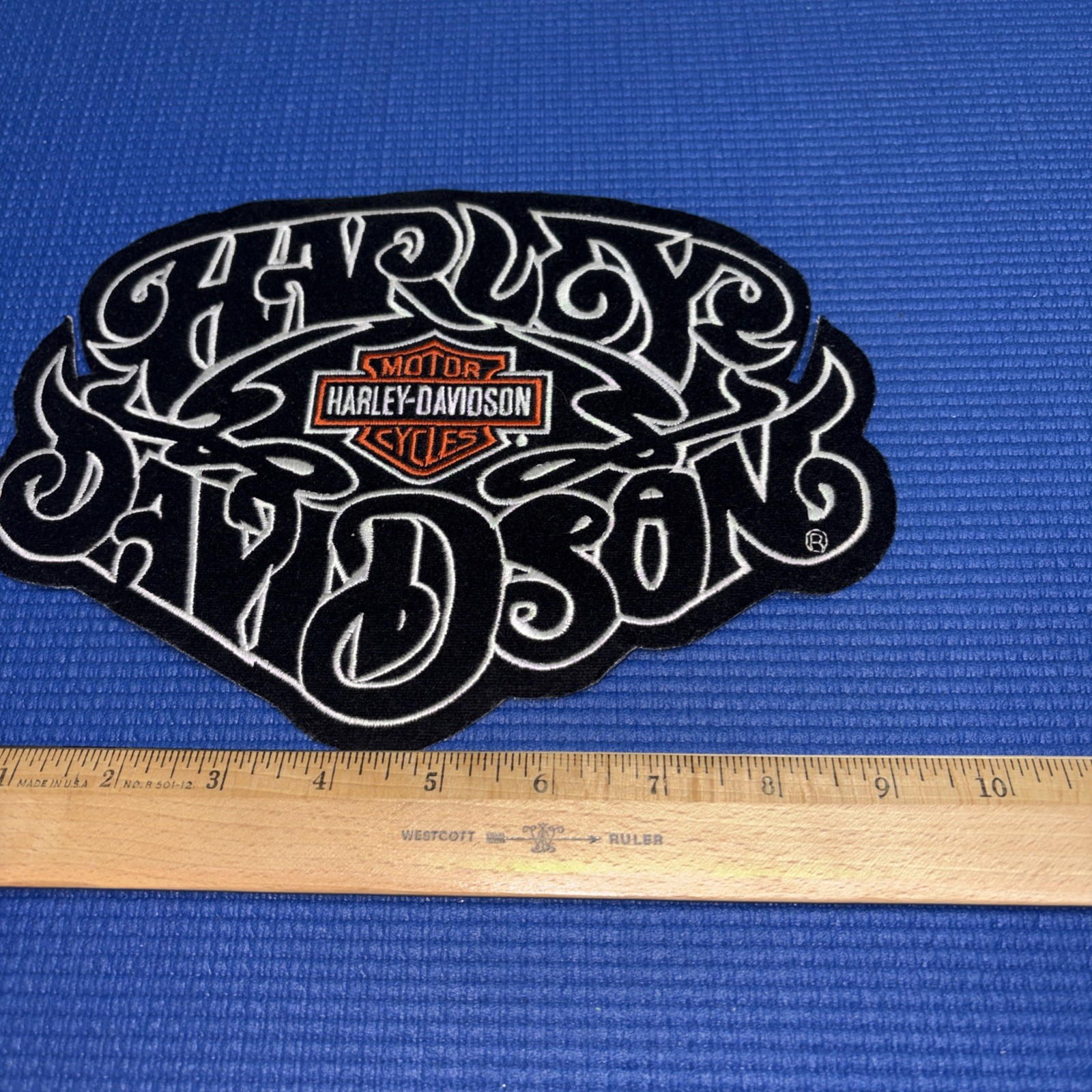 Harley Davidson Patch Black Velvet Global Product