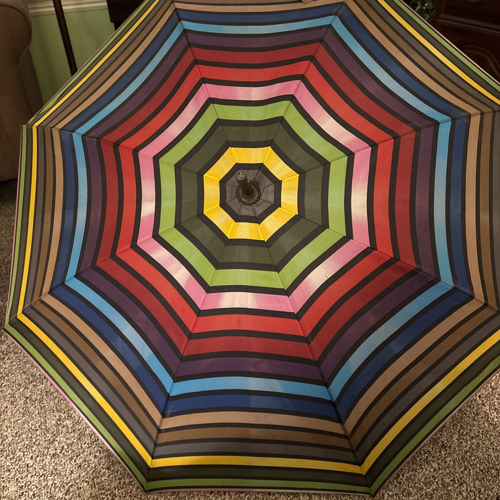 TOTES-Rainbow Colored Umbrella