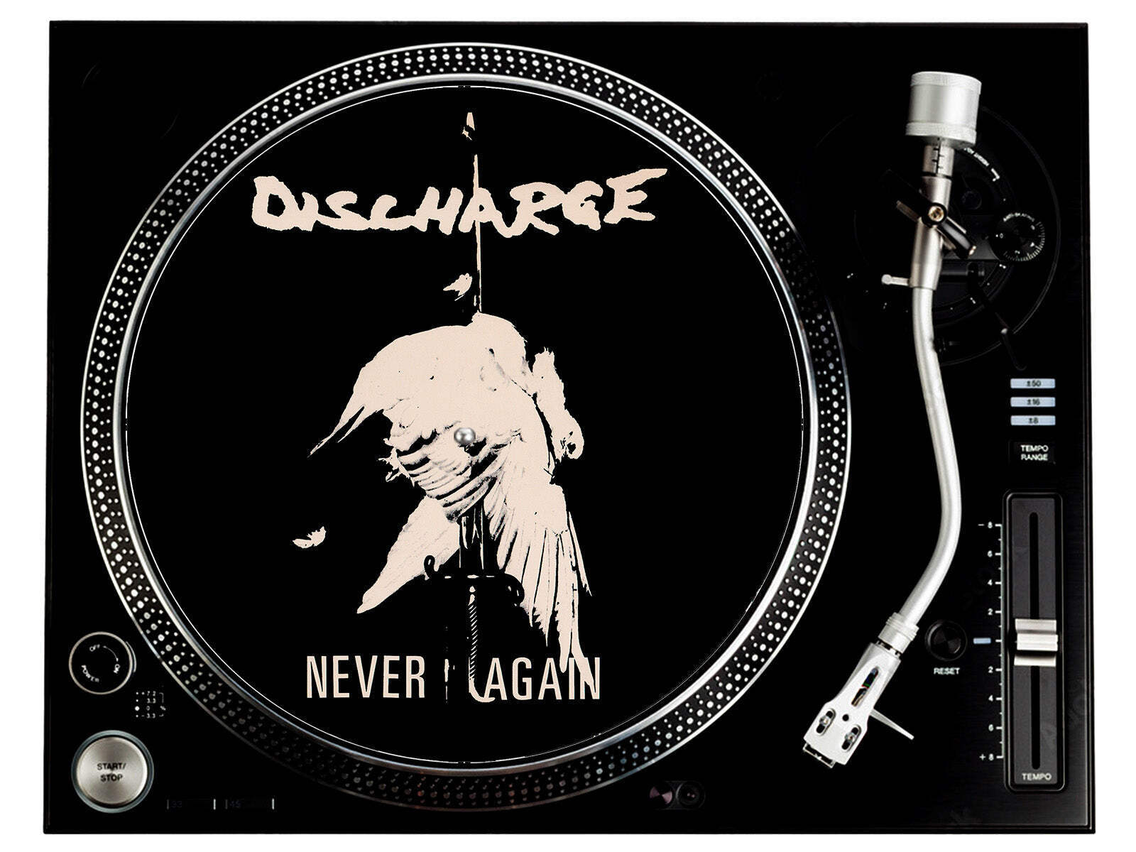 Discharge Never Again Slipmat